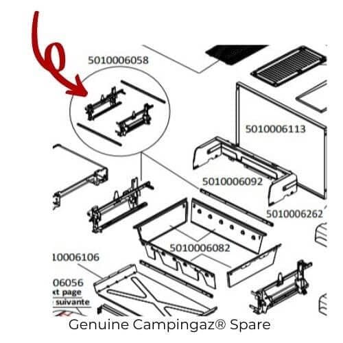 Campingaz® Base Support 2021 BBQ 3 Series 5010006058