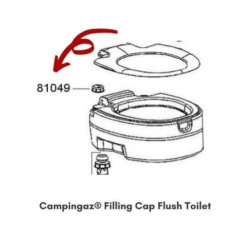 Campingaz® Flush Toilet Filling Cap 81049
