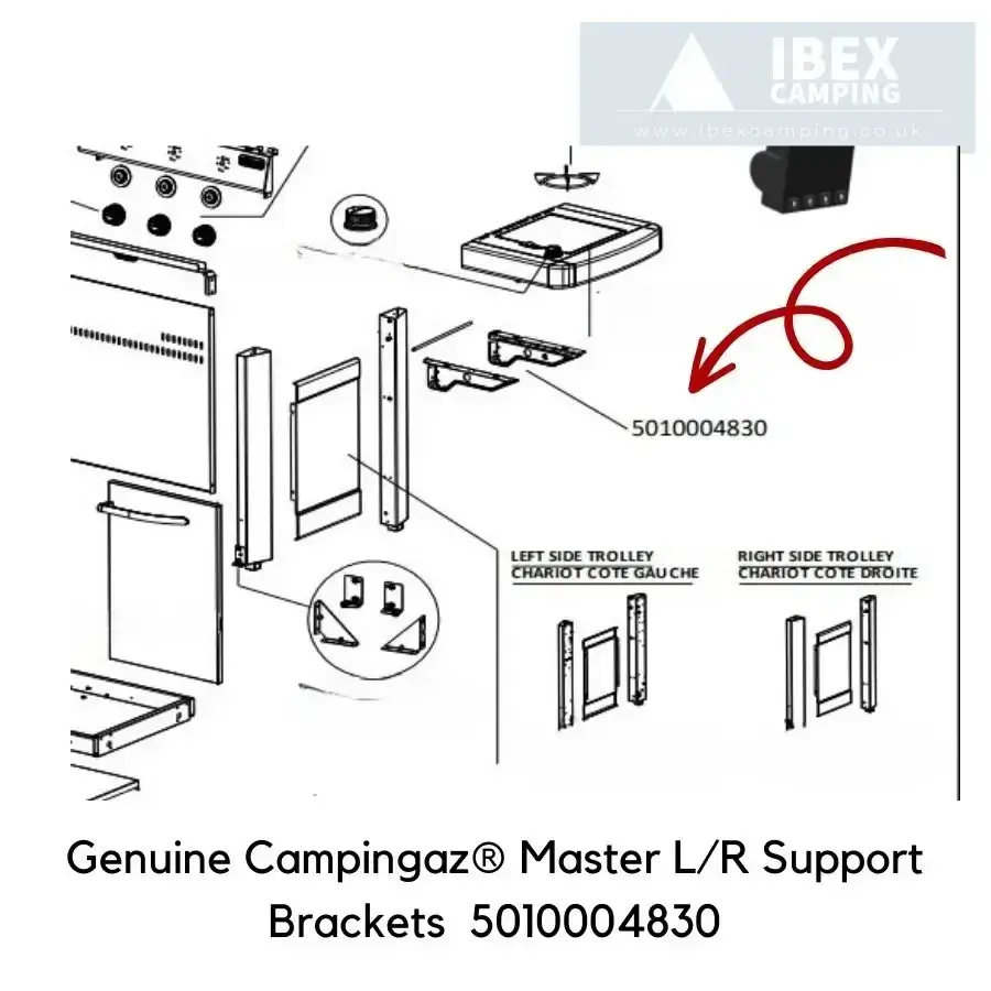 Campingaz® Master Support Brackets L&R 5010004830