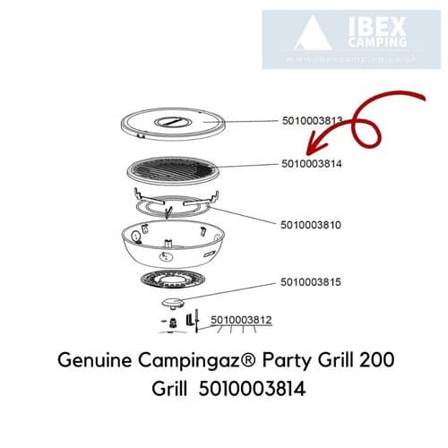 Campingaz® Party Grill 200 grill (5010003814)