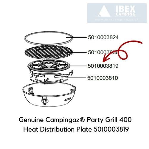 Campingaz® Party Grill 400 Heat Distribution Plate (5010003819)