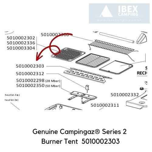 Campingaz® Series 2 Burner Tent (5010002303)