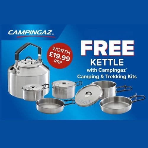 Campingaz® Stainless Steel Camping Kit
