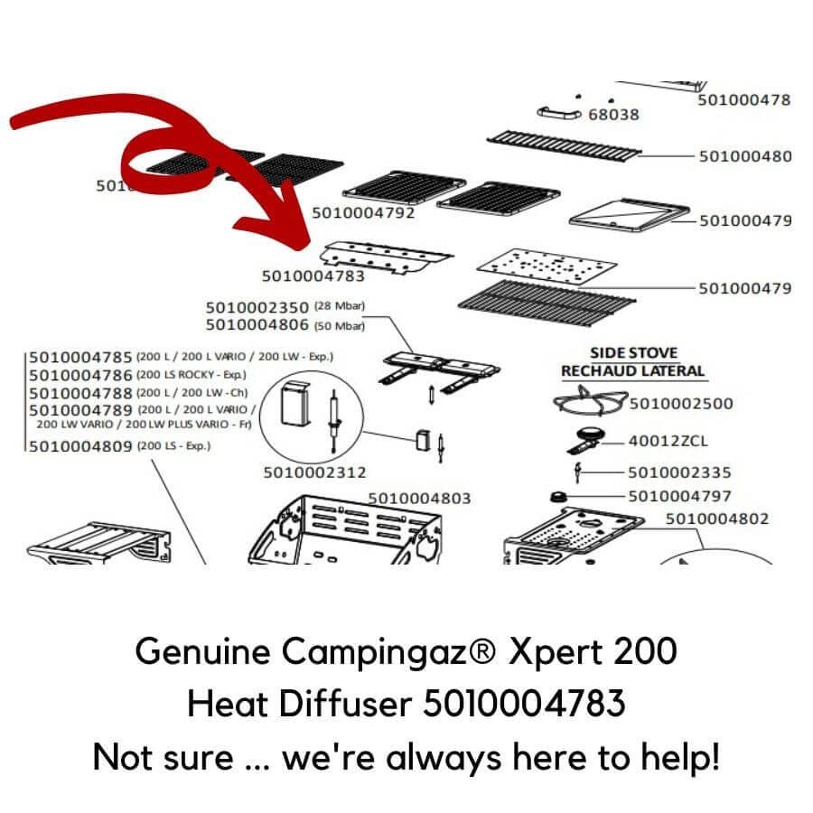 Campingaz® Xpert 200 Heat Diffuser (5010004783)