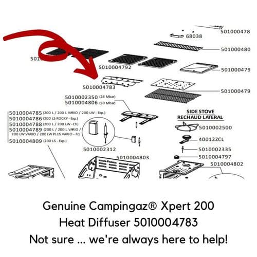 Campingaz® Xpert 200 Heat Diffuser (5010004783)