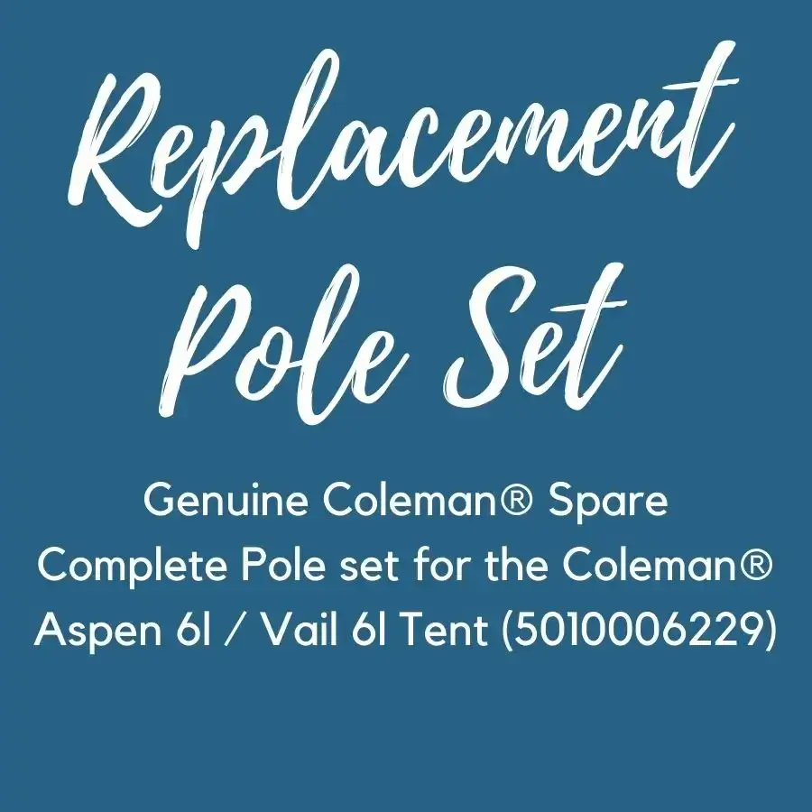 Coleman® Aspen 6l / Vail 6l Replacement Pole Set 5010006229