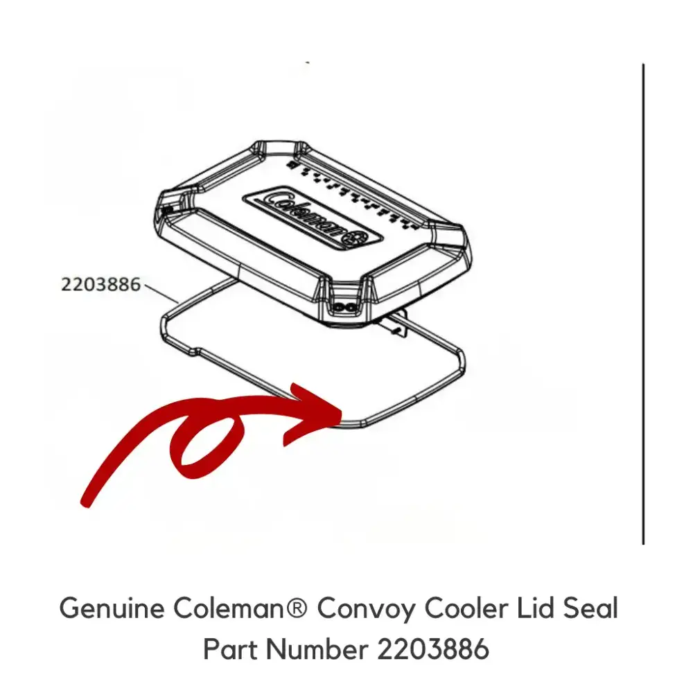 Coleman® Convoy Cooler Lid Seal (2203886)