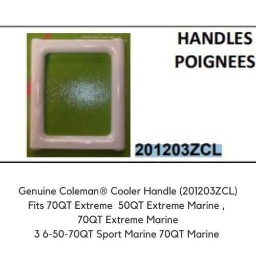 Coleman® Cooler Handle Assmebly 201203ZCL