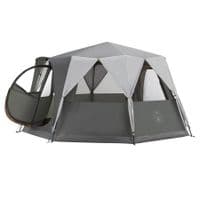 Coleman® Cortes Octagon 8 Tent - Grey Bundle 1