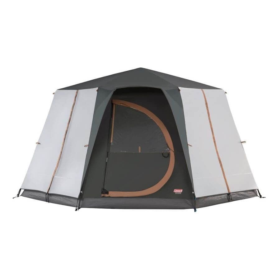 Coleman® Cortes Octagon 8 Tent - Grey (Bundle)