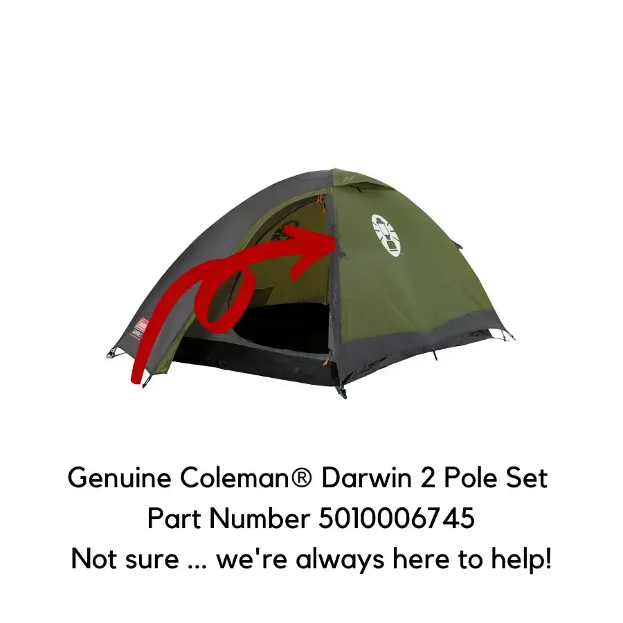 Coleman Darwin 2  Pole Set (5010006745)