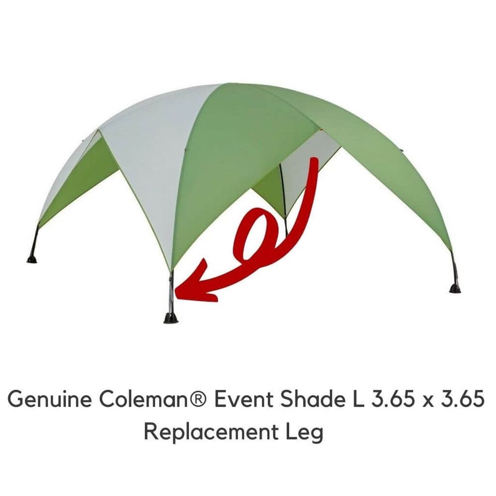 Coleman Event Shade L 3.65 x 3.65 Replacement Leg Pole