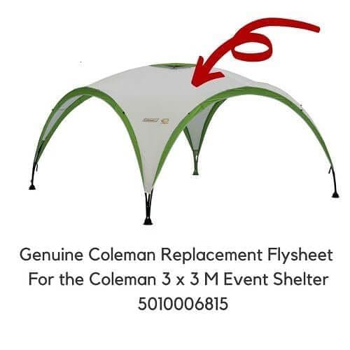Coleman® Event Shelter 3 x 3 M PRO Replacement Flysheet (5010006815)