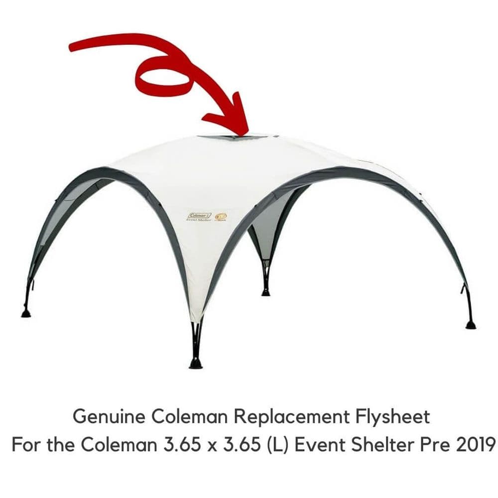 Coleman Event Shelter 3.65 x 3.65 Replacement Flysheet (2018)