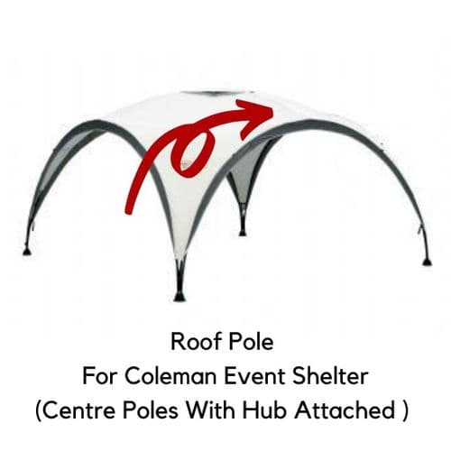 Coleman® Event Shelter M 3 x 3m Roof Pole & Hub