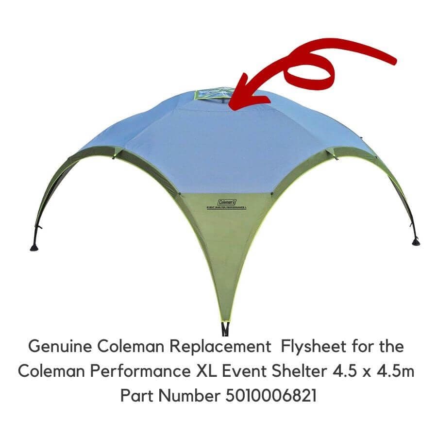Coleman® Event Shelter Performance XL 4.5 x4.5 Replacement Flysheet (5010006821)