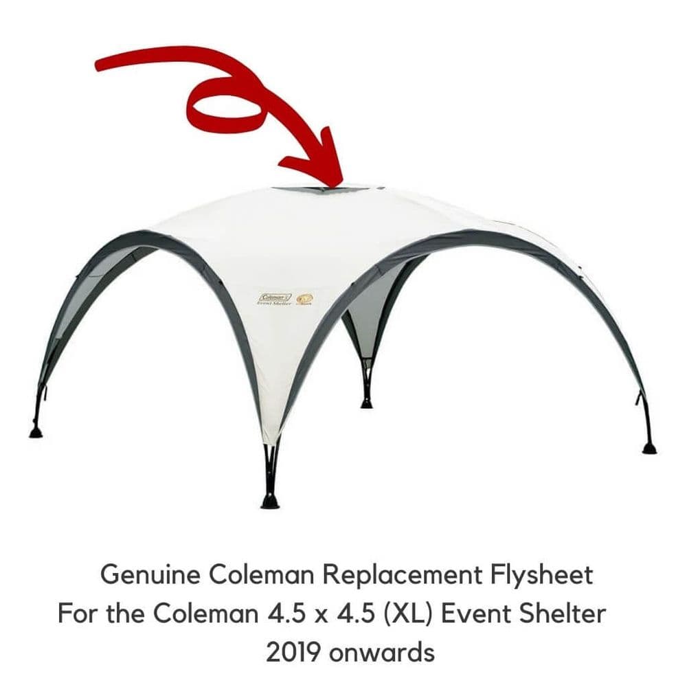 Coleman Event Shelter XL 4.5 x 4.5 Replacement Flysheet 5010005604