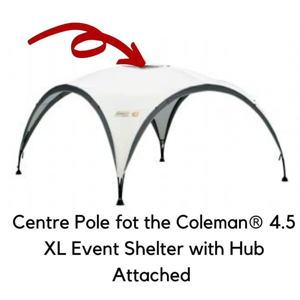 Coleman Event Shelter XL 4.5 x 4.5 Roof Pole with Hub