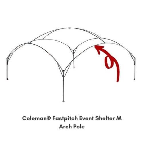 Coleman® FastPitch Event Shelter M Arch Pole 5010005621