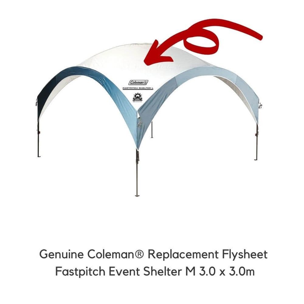 Coleman® Fastpitch Event Shelter M Replacement Flysheet 5010005623