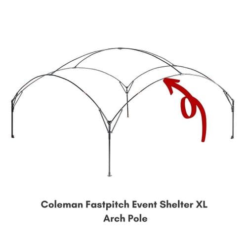 Coleman® FastPitch Event Shelter XL Arch Pole