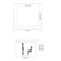 Coleman® Fastpitch OnePush  Shelter M