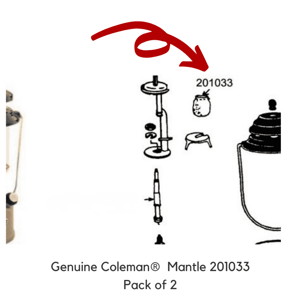 Coleman® Mantle Part Number 201033