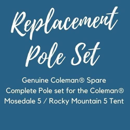 Coleman® Mosedale 5 / Rocky Mountain 5 Replacement Pole Set