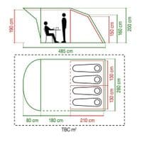 Coleman® Oak Canyon 4 BlackOut® Tent
