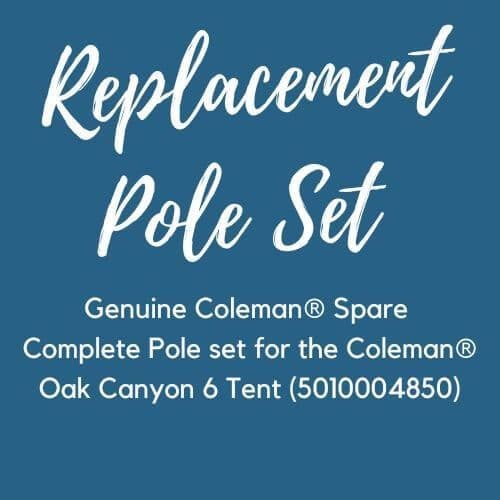 Coleman® Oak Canyon 6 Replacement Pole Set 5010004850
