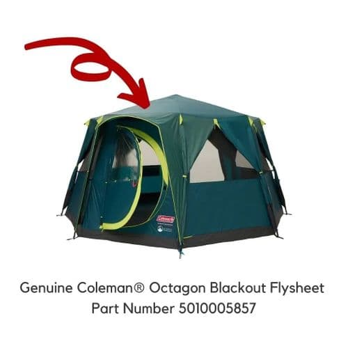Coleman® Octagon Blackout Replacement F`lysheet 5010005857