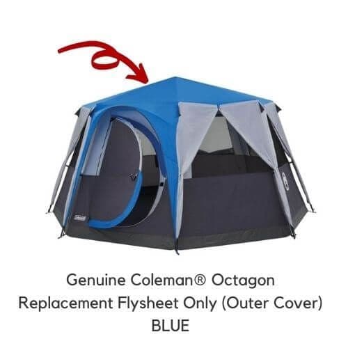 Coleman® Octagon Replacement Flysheet Blue / Grey