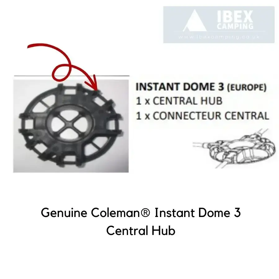 Coleman® Replacement Instant Dome 3 Central Hub