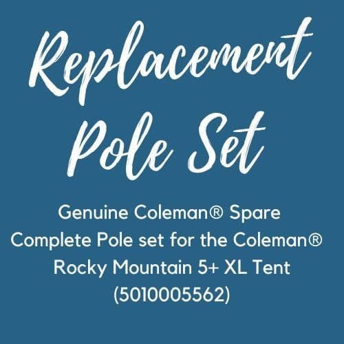 Coleman® Rocky Mountain 5+ XL Replacement Pole Set