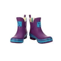 Evercreatures  Eggplant Ankle Wellington Boots