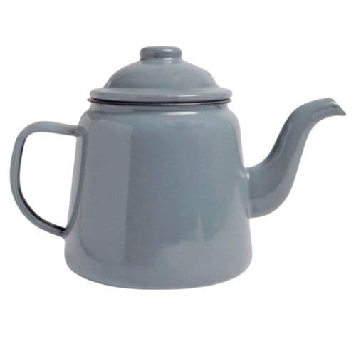 Falcon Housewares Enamel Teapot 14cm - Grey