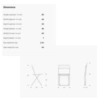 Lafuma LFM2600 Balcony Chair  Batyline® Iso  Terre 8556