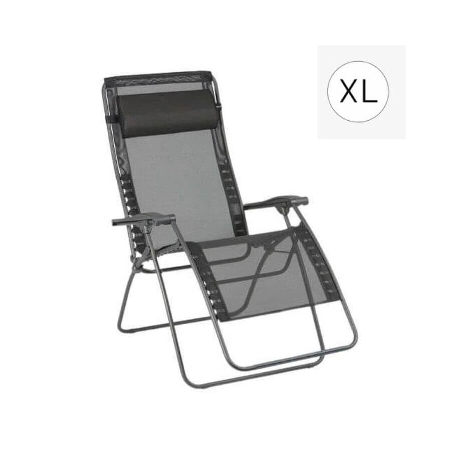 Lafuma Relaxation Chair RSXA CLIP XL Batyline® Black LFM2040 8551