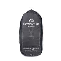Lifeventure Superlight Poncho Black