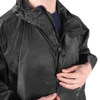 Lifeventure Superlight Poncho Black