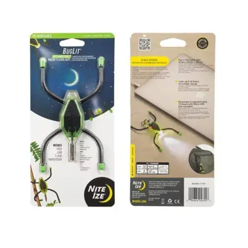 NiteIze Buglit LED Micro Torch Rechargeable