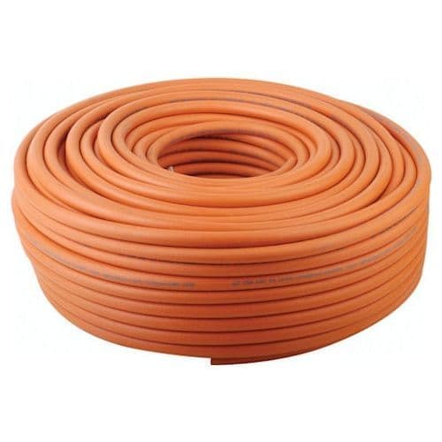 Orange High -Pressure Gas Hose 8mm (per metre)