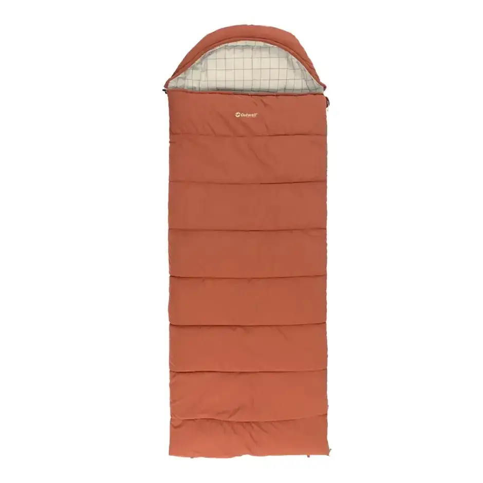 Outwell Camper Lux Red L Single Sleeping Bag
