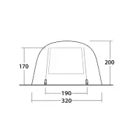 Outwell® Hornet 5 Air Tent Bundle