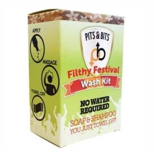 Pits & Bits - Filthy Festival Wash Kit