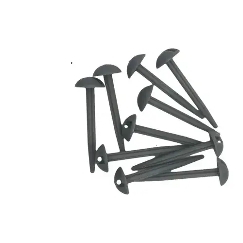 Plastic Groundsheet Pegs - Grey x10