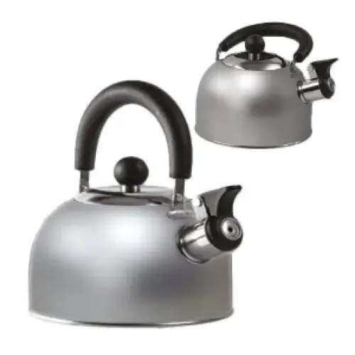 PLS Chrome Kettle 1.6l Folding Handle