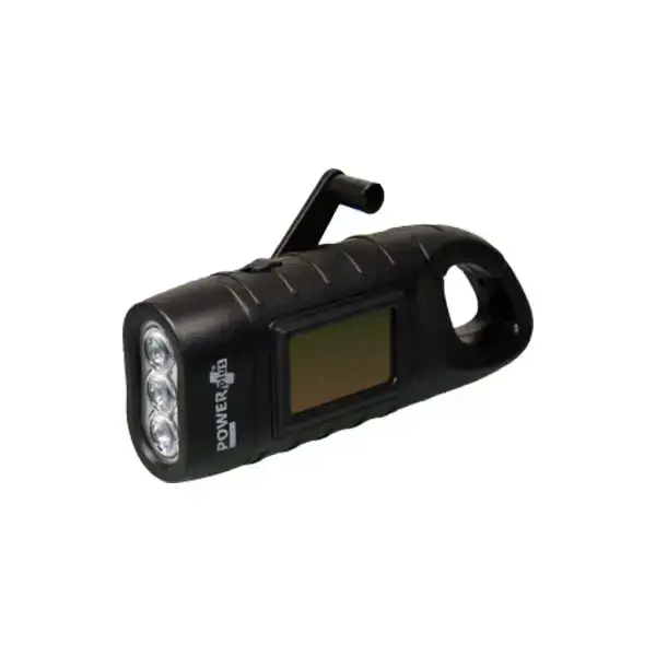 POWERPlus Seahorse 3 LED Torch Solar / Dynamo