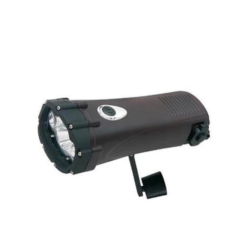 POWERplus Shark Waterproof LED Dynamo Torch & Powerbank