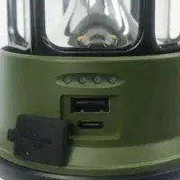 Retro Rechargeable  Camping Lantern & Powerbank Cream